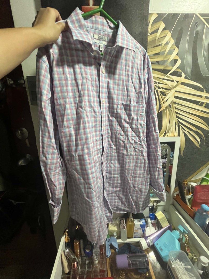 Mens formal long sleeves (Category: Formal Shirts) located in Caloocan City. Submitted by trebdy01 (Listing ID 1461650382, Image 2). Description: 👔 MEN’S LONG SLEEVE FORMAL SHIRT FOR SALE 👔 ✨ Size: XL 📏 Neck: 16½” 📏 Sleeve: 34–35” ✔️ Classic formal style ✔️ Perfect for office, business meetings, events & special occasions ✔️ Nice, quality fabric ✔️ Clean and presentable 💰 Affordable price! 📩 PM me for price, actual photos & details. 📦 Ship