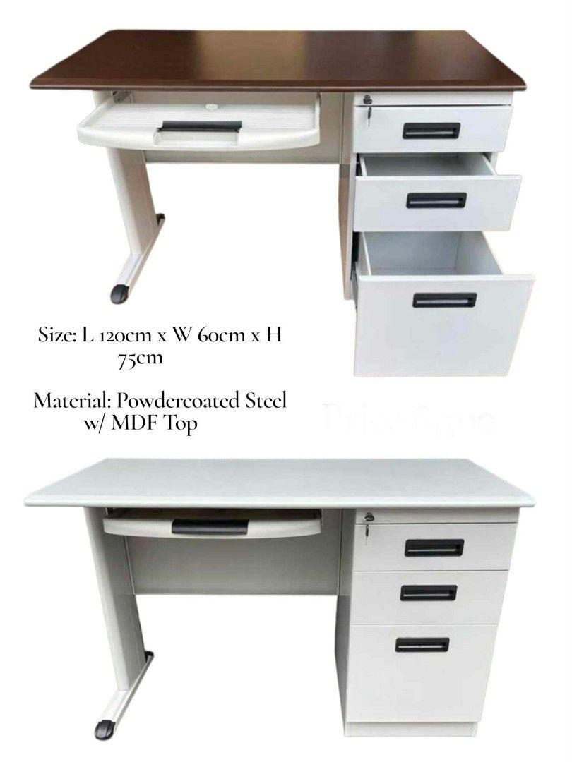 METAL OFFICE TABLE (Category: Chairs) located in Manila. Submitted by maricel_10dorado (Listing ID 1461690316, Image 1). Description: Brand new item On hand stock Free assembly Ready to deliver Accept Bulk orders Cash on delivery Pm for past transaction 639649452374.
