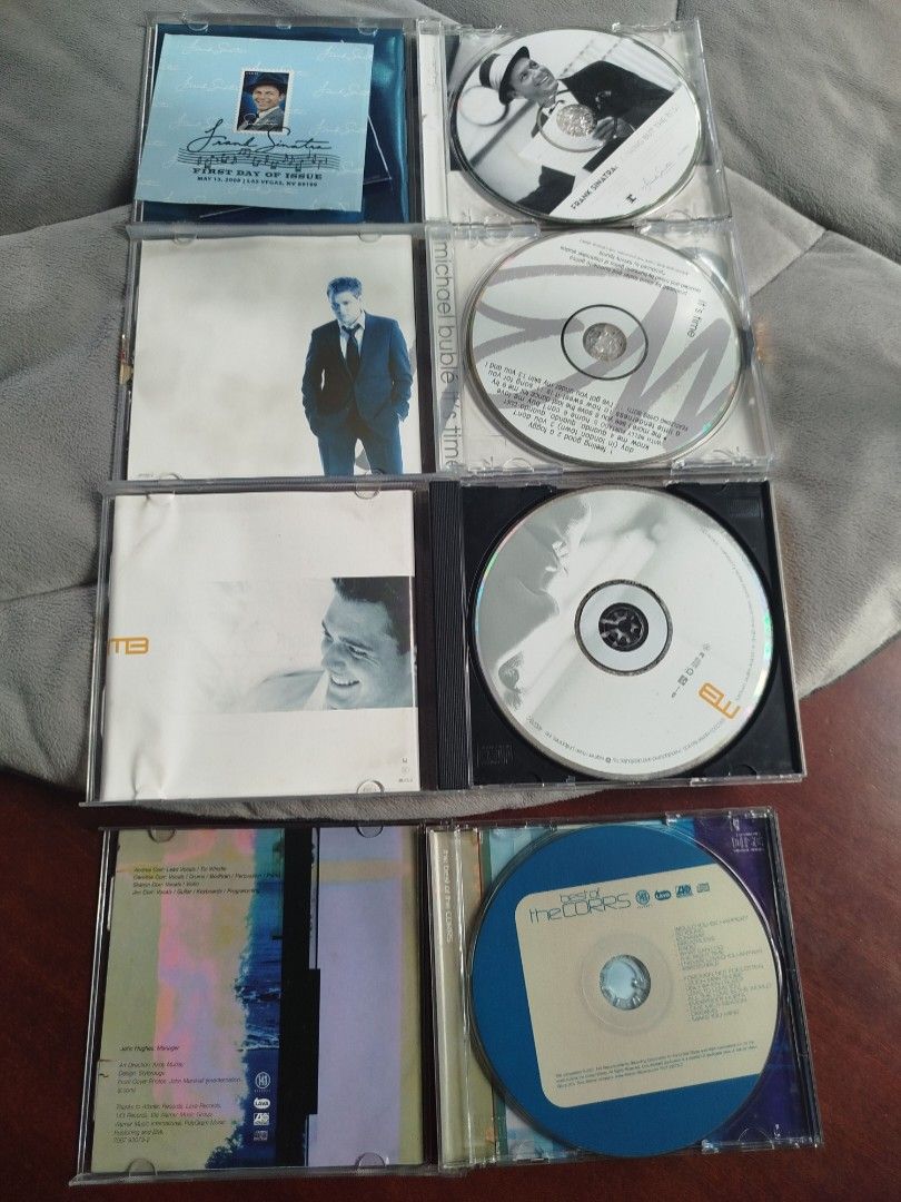 Michael Bublé, Frank Sinatra, The Corrs CDs (Category: CDs & DVDs) located in Paranaque City. Submitted by kaceys_closet (Listing ID 1461641654, Image 3). Description: Michael Buble (2003 Debut Album) - 200 Michael Buble: It's Time - 200 Best of The Corrs - 250 Frank Sinatra: Nothing But The Best (includes bonus insert: "First Day of Issue" commemorative item for collectors) - 300 Get all for 750.