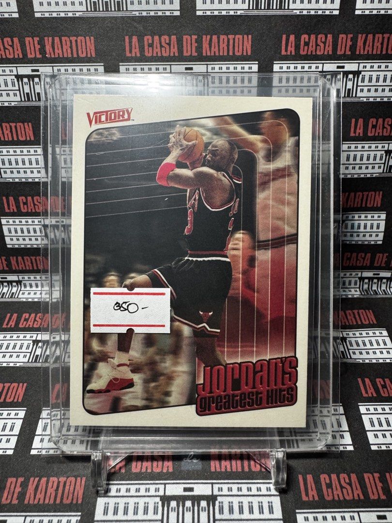 Michael Jordan Victory 409 (Category: Raw Singles) located in Pateros City. Submitted by lacasadekartonph (Listing ID 1461748752, Image 1). Description: .