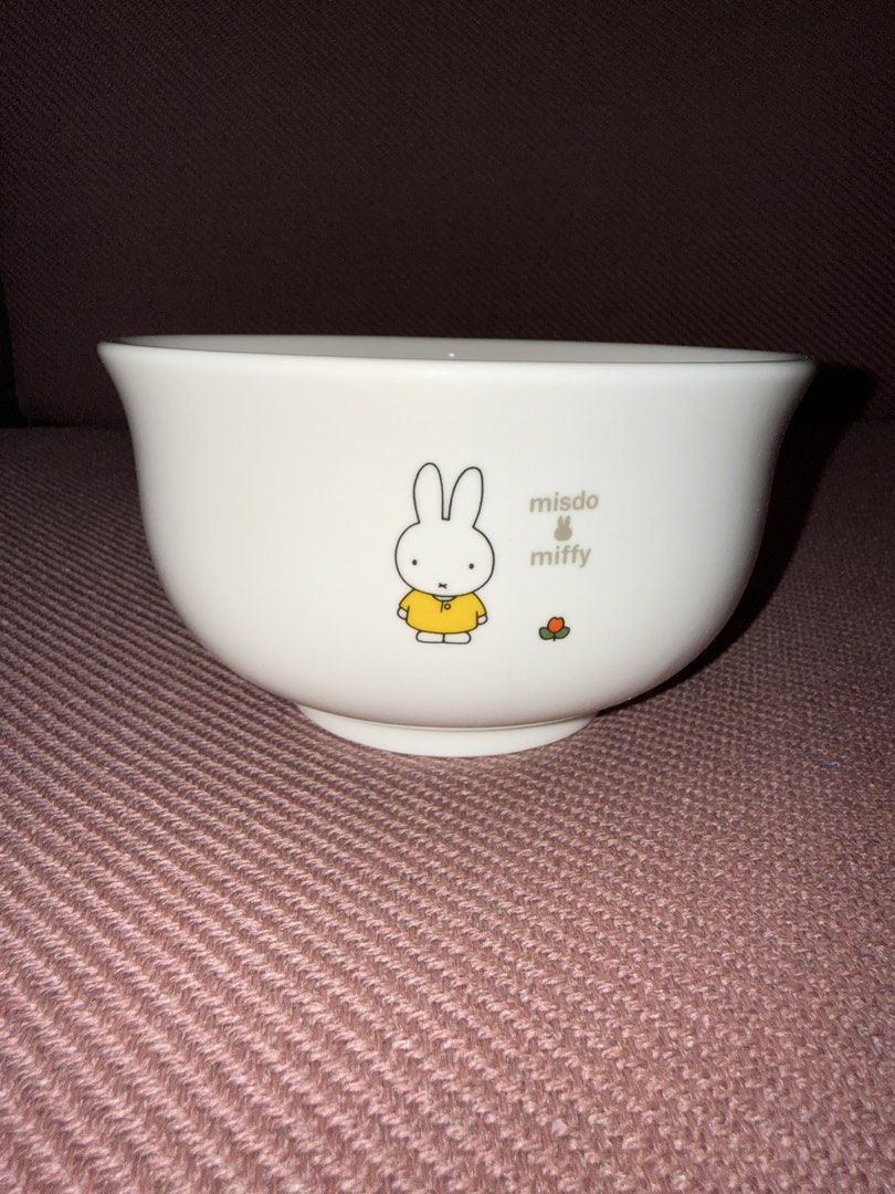 Miffy Cute Ramen Bowl (Category: Other Kitchenware & Tableware) located in Calamba. Submitted by japanitems18 (Listing ID 1461687225, Image 1). Description: cute ceramic ramen bowl with a Miffy illustration. 15.5cm in diameter, 8cm in height.