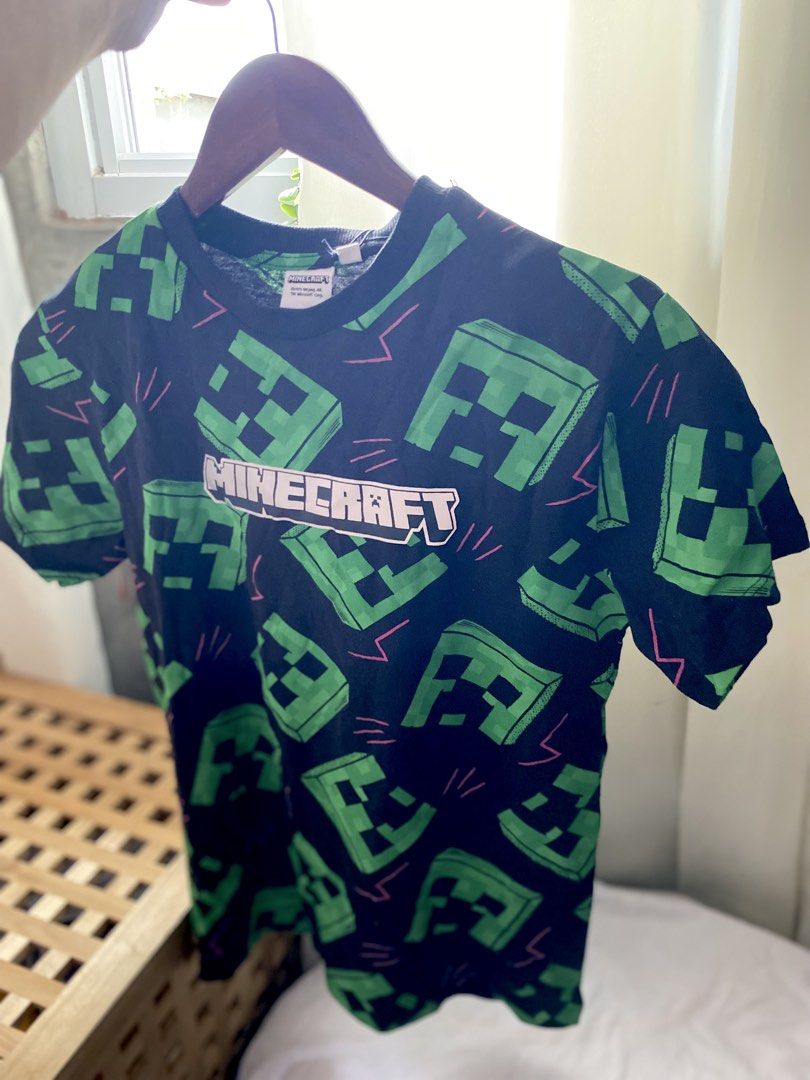 6-8y Minecraft Kids Tshirt (Category: Babies & Kids Fashion) located in Bulacan. Submitted by spidermom001020 (Listing ID 1461663075, Image 3). Description: AVAILABLE Brand new overruns Payment: Gcash, Maya Shipping: J&T, Lalamove Loc: Hagonoy/Malalos Bulacan.