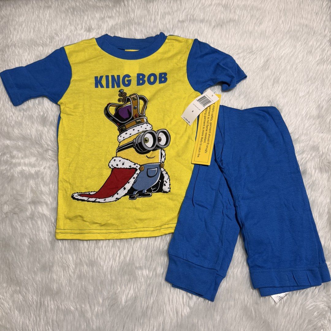 Minions 2 Cotton Sleepwear sets (Category: Babies & Kids Fashion) located in Las Pinas. Submitted by defg35 (Listing ID 1461579266, Image 2). Description: Brand new with tag 4 piece set.