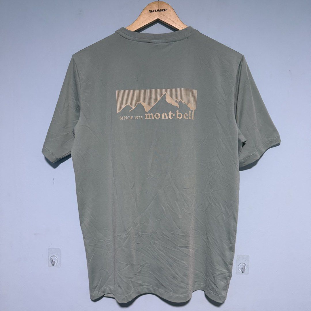 Montbell Drifit Shirt (Category: Activewear) located in Cagayan de Oro. Submitted by kent_ogals (Listing ID 1461725468, Image 1). Description: Size Large Dimension 21.5x27.5 Color Rate 9.8/10 Excellent Condition No Issue No running stitch.