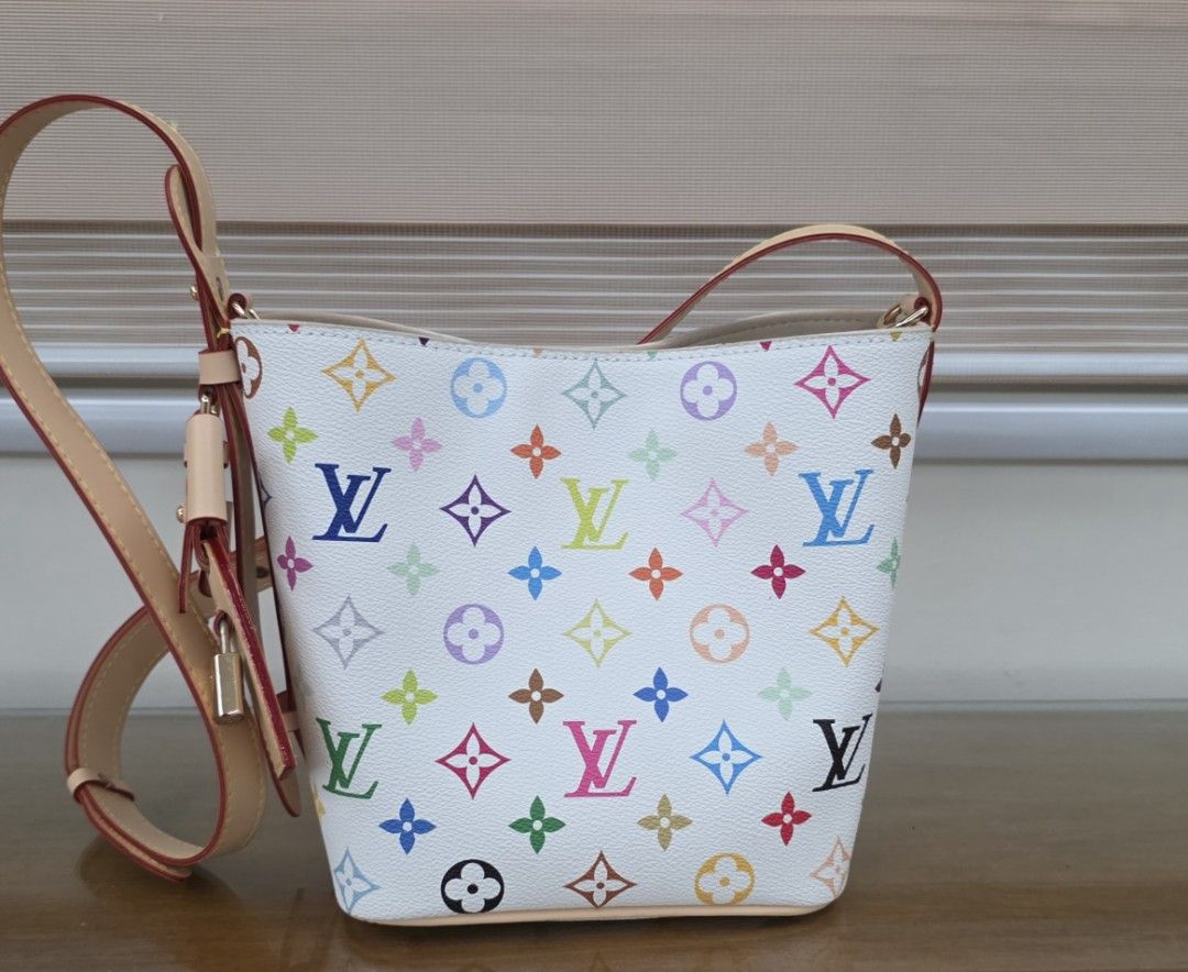 Multicolore LV X TM Monogram All In BB (Category: Cross-body Bags) located in Quezon City. Submitted by lifestyleboutik (Listing ID 1461760965, Image 1). Description: Ukay Source Still clean in and out.