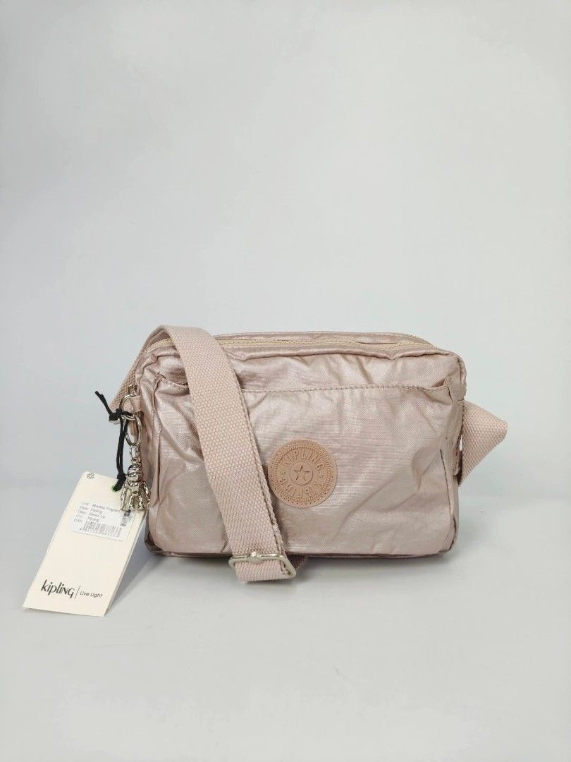 new and authentic KIPLING pink Kipling Abanu M Crossbody Bag (Category: Cross-body Bags) located in Quezon City. Submitted by elegantephbycharlie (Listing ID 1461618283, Image 2). Description: .