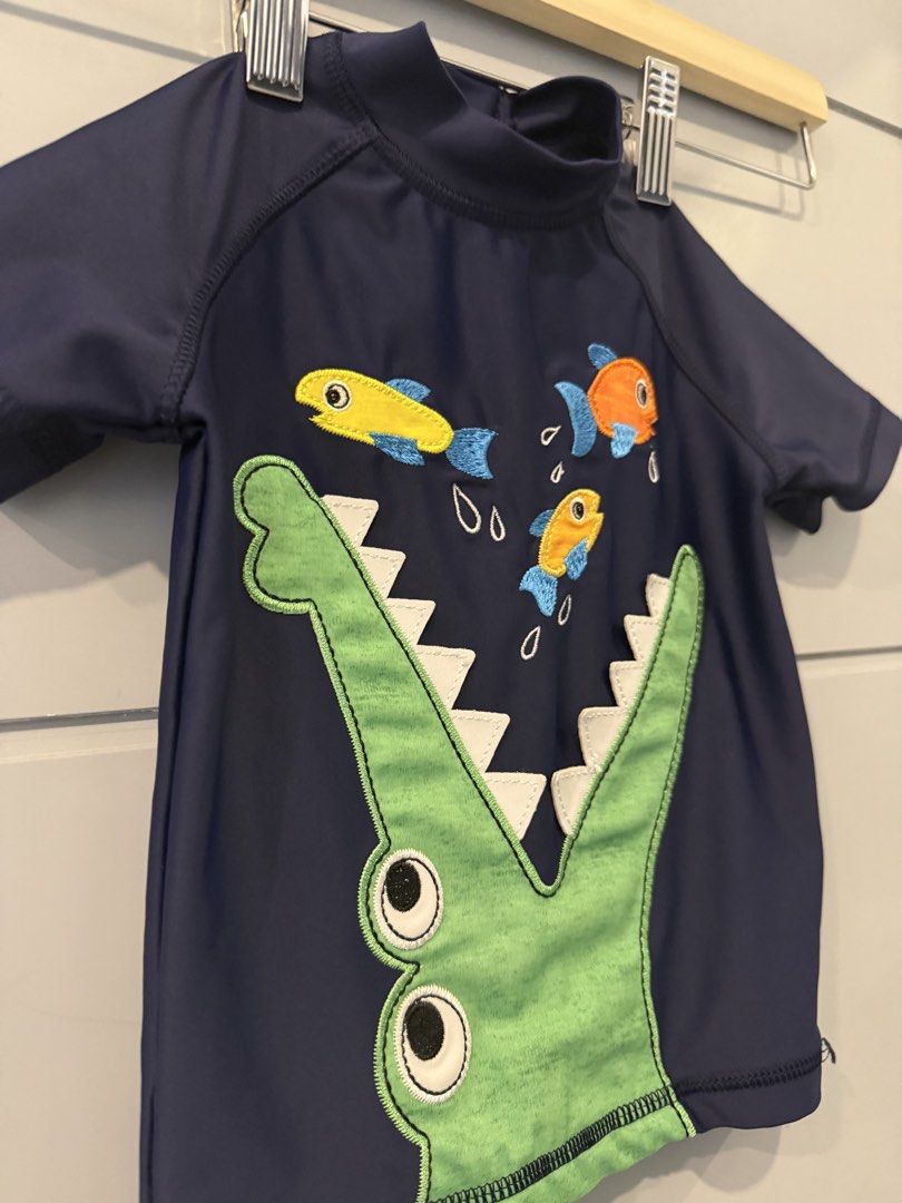 NEXT BABY CROCODILE PRINT SWIMWEAR TOP (9-12m) (Category: Babies & Kids Fashion) located in Lipa City. Submitted by upcycle_alley (Listing ID 1461683607, Image 2). Description: .