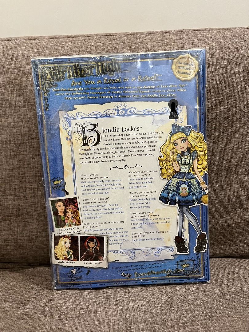NIB Ever After High EAH First Chapter Blondie Lockes (Category: Kids Toys) located in San Jose del Monte. Submitted by edthehuman (Listing ID 1461713132, Image 3). Description: Opened once to replace deteriorated rubber bands and fix bangs but doll is still intact I sold my original OOB collection years ago but decided to recollect them NIB, so I sourced most of my new collection through eBay, hence the prices. I’m a collector not a full time res