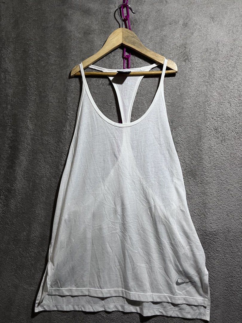 Nike Dri-FIT racerback athletic tank top (Category: Activewear) located in Koronadal. Submitted by thrift.or.treat (Listing ID 1461600517, Image 1). Description: As new condition need wash only. Authentic..