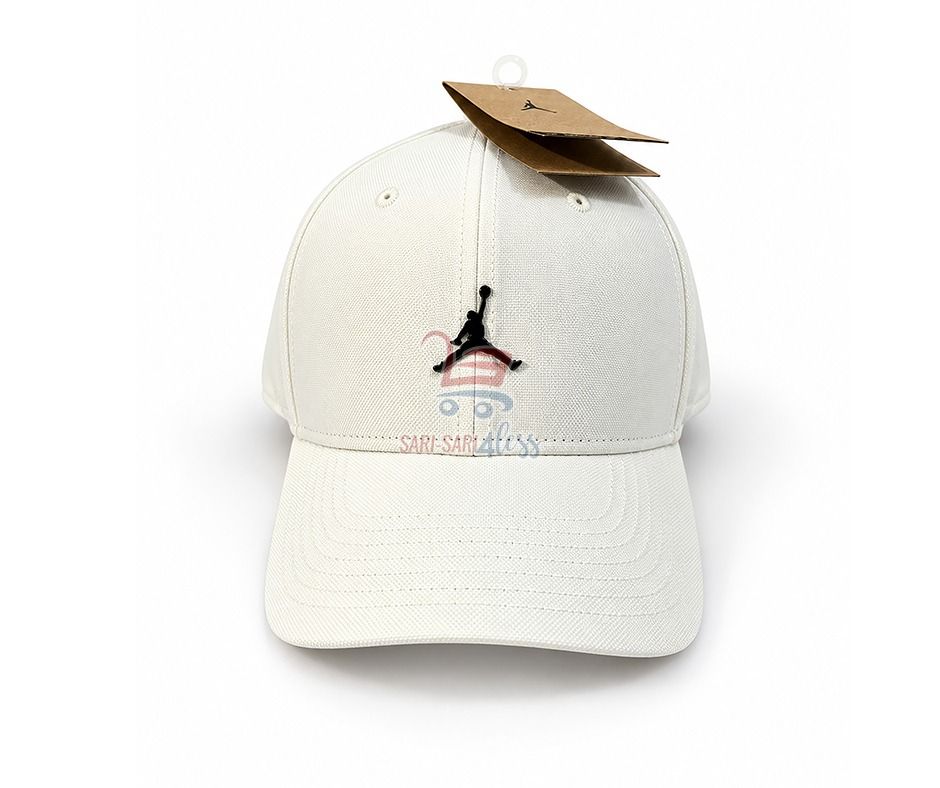 Nike Jordan Jumpman "Move to Zero" Cap M/L (Category: Caps & Hats) located in Quezon City. Submitted by sarisari4less (Listing ID 1461695329, Image 1). Description: - Classic white Jordan cap - Embroidered Jumpman logo on front and side - "Move to Zero" tag included - Adjustable strap with Jordan branding at the back - Ideal for everyday wear SRP: ₱895 ❌ NOW: ₱695 ✅ .