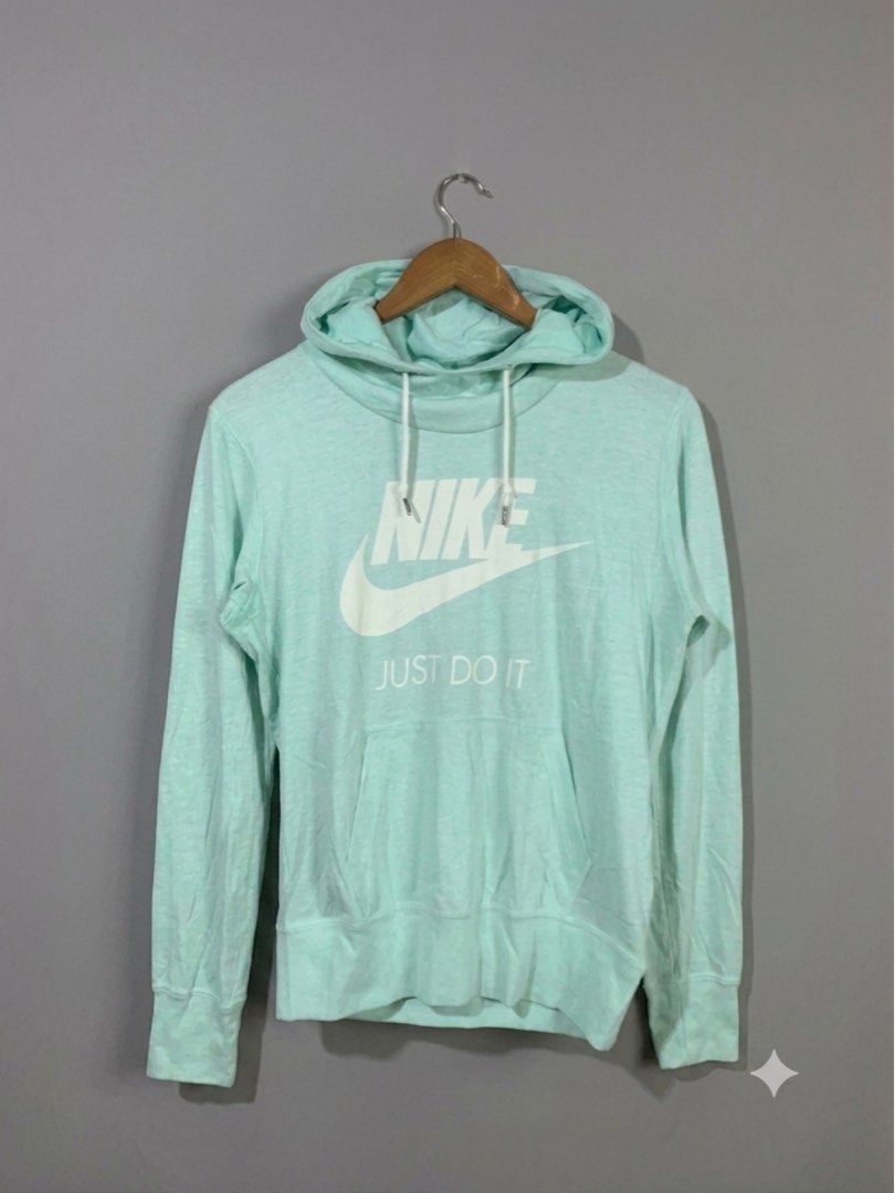 Nike mint Hoodie (Category: Coats, Jackets and Outerwear) located in Paranaque City. Submitted by thrift_in_the_hoods (Listing ID 1461781996, Image 1). Description: Dimes: 19x24 Size: Medium Issue: None .