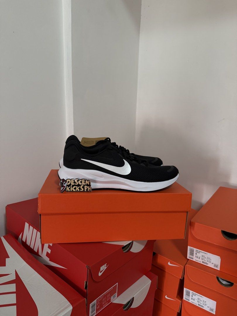 Nike Revolution 7 (Category: Sneakers) located in Manila. Submitted by jcpescasio24 (Listing ID 1461690608, Image 1). Description: Nike Revolution 7 8 / 9 / 10 / 10.5us ₱1,698 each ✅100% Legit ✅Complete & Brandnew ✅Unli Vouch Meetup: UPTC, Ever Commonwealth MOP: Gcash, BPI, BDO 📍Feria, Commonwealth QC .