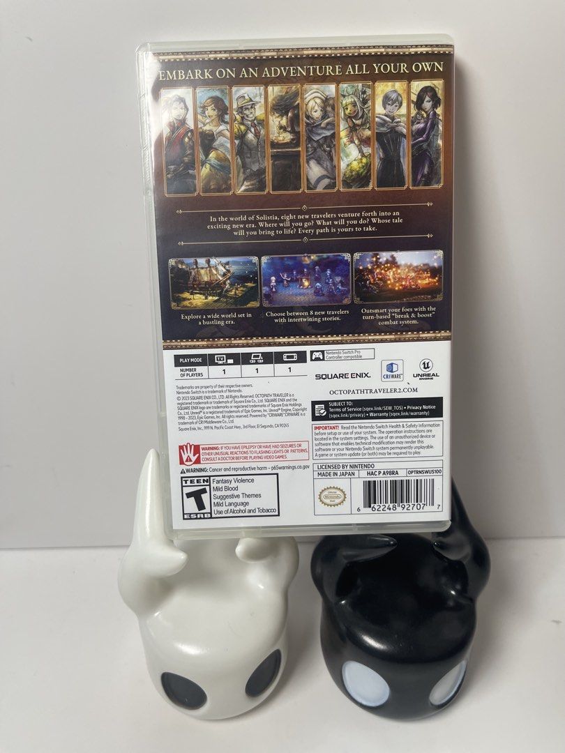 Nintendo Switch Octopath Traveler II ⚔️✨ (Category: Nintendo) located in Pasig City. Submitted by tjfindspreloveditems (Listing ID 1461737950, Image 2). Description: 🎮 FOR SALE 🎮 Nintendo Switch Octopath Traveler II ⚔️✨ Excellent condition, like brand new 💰 ₱1,390 Embark on eight intertwining tales across the vast land of Solistia in this stunning HD-2D RPG! 🎮🔥 📍 Ortigas 🚚 Nationwide shipping via LBC, J&T, Lalamove, and Grab 📌 Follow TimS