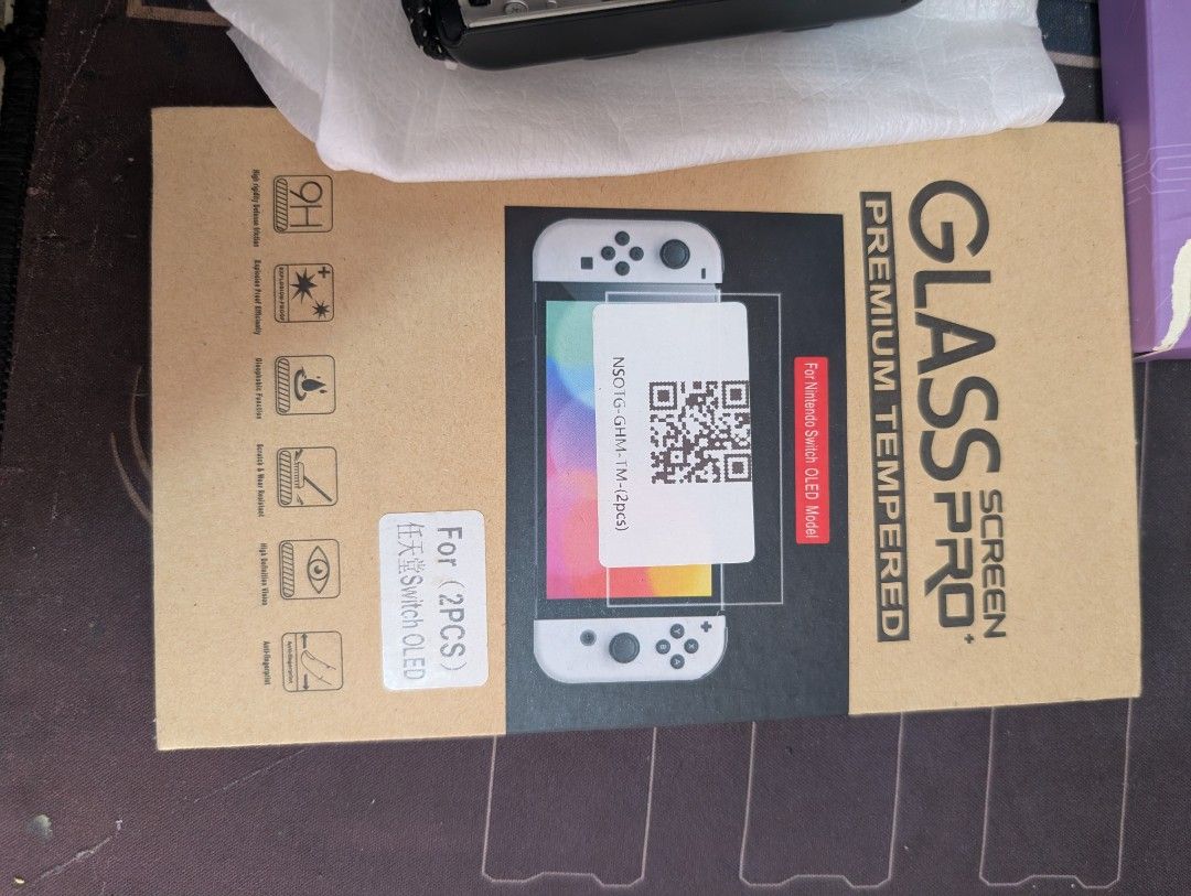 NINTENDO SWITCH OLED NEON RED NEON BLUE (Category: Nintendo) located in Manila. Submitted by chimarket01 (Listing ID 1459980785, Image 3). Description: ORIGINAL NINTENDO SWITCH NO ISSUES ✅ Original dock ✅ type C charger ✅ HDMI cable ✅ joycons ✅ joycon grip ✅ wrist straps ✅ installed clear case ✅ installed tempered glass ✅ heavy duty case ✅ FREE 2 pcs tempered glass ✅ FREE extra joycon covers ❌ No box ❌ No SD card ❌ No games Bought on Orange app R