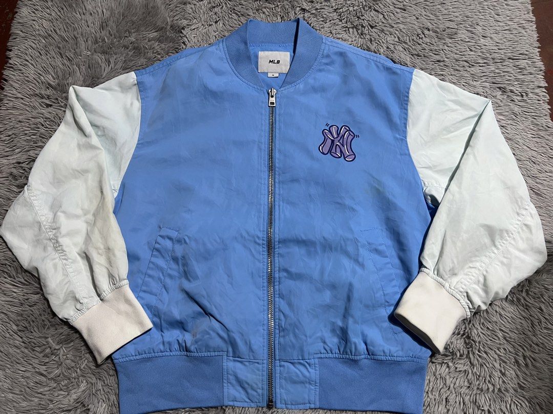 NY varsity jacket (Category: Coats, Jackets and Outerwear) located in Manila. Submitted by loreenajoc (Listing ID 1461759429, Image 1). Description: NY varsity jacket Good as new Medium No issue.