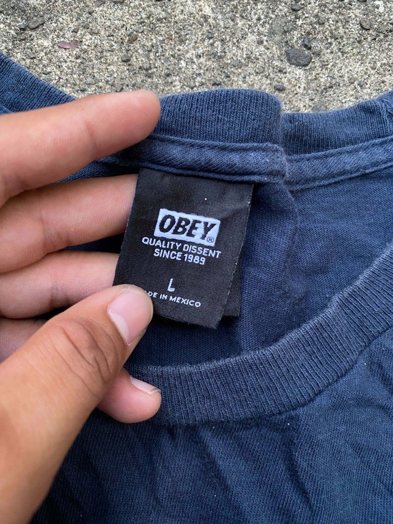 Obey (Category: Tshirts & Polo Shirts ) located in Tubod. Submitted by leonardflores01 (Listing ID 1461664977, Image 3). Description: Good condition +sf.