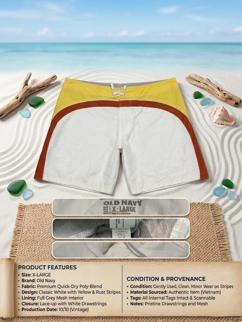 Old Navy Comfy Board Short (Category: Swim Trunks & Board Shorts) located in Manila. Submitted by dacsjohnny (Listing ID 1461681871, Image 1). Description: Need Deeply Wash but in all 10/10 Condition rate Taguig Location 📍 Can shipped via JNT .