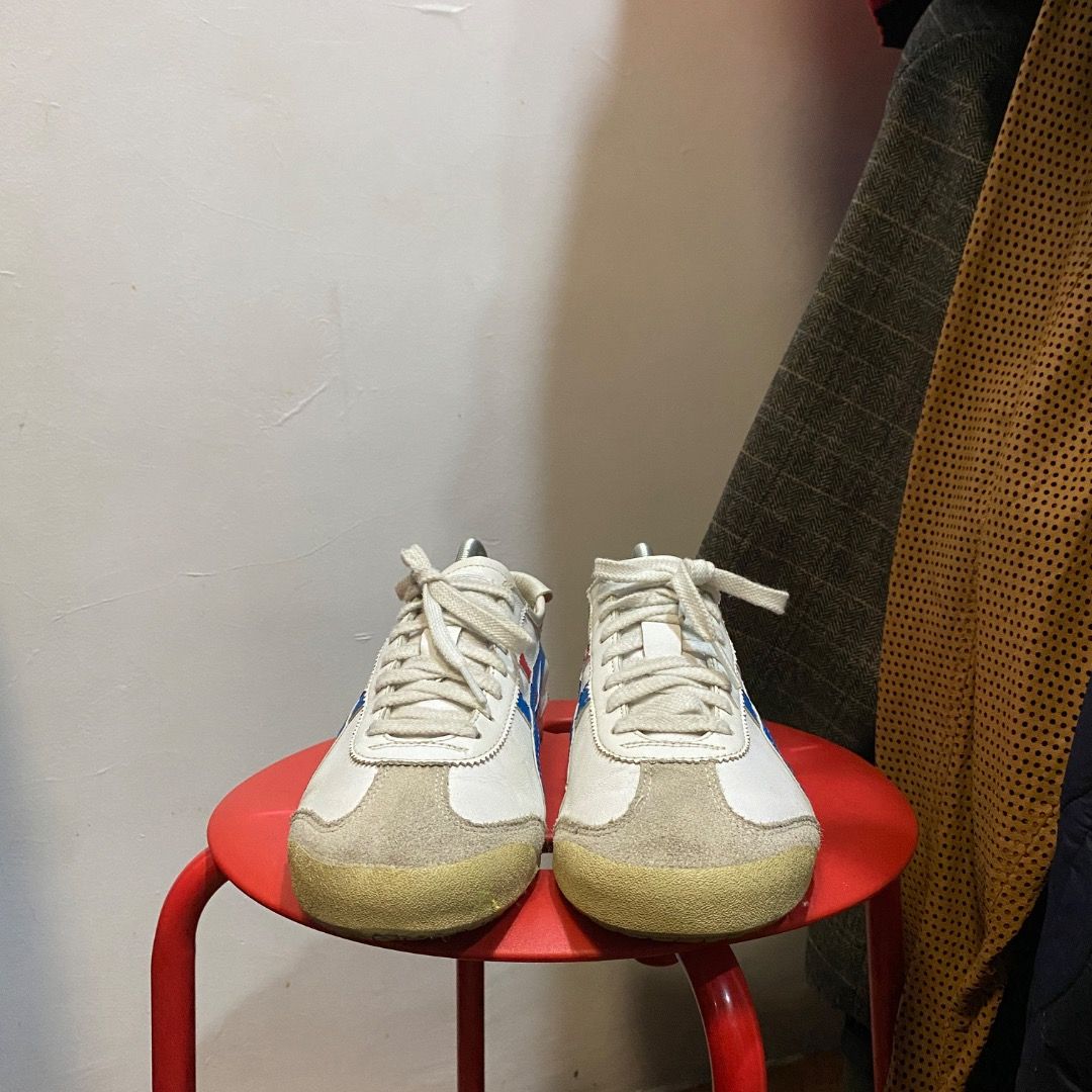 Onitsuka Tiger OG Classic 8.5US (Category: Sneakers) located in Antipolo. Submitted by bentakahitanoano (Listing ID 1461753386, Image 2). Description: Still in good condition Sole separation sa harap Size 8.5 Plenty of life left.