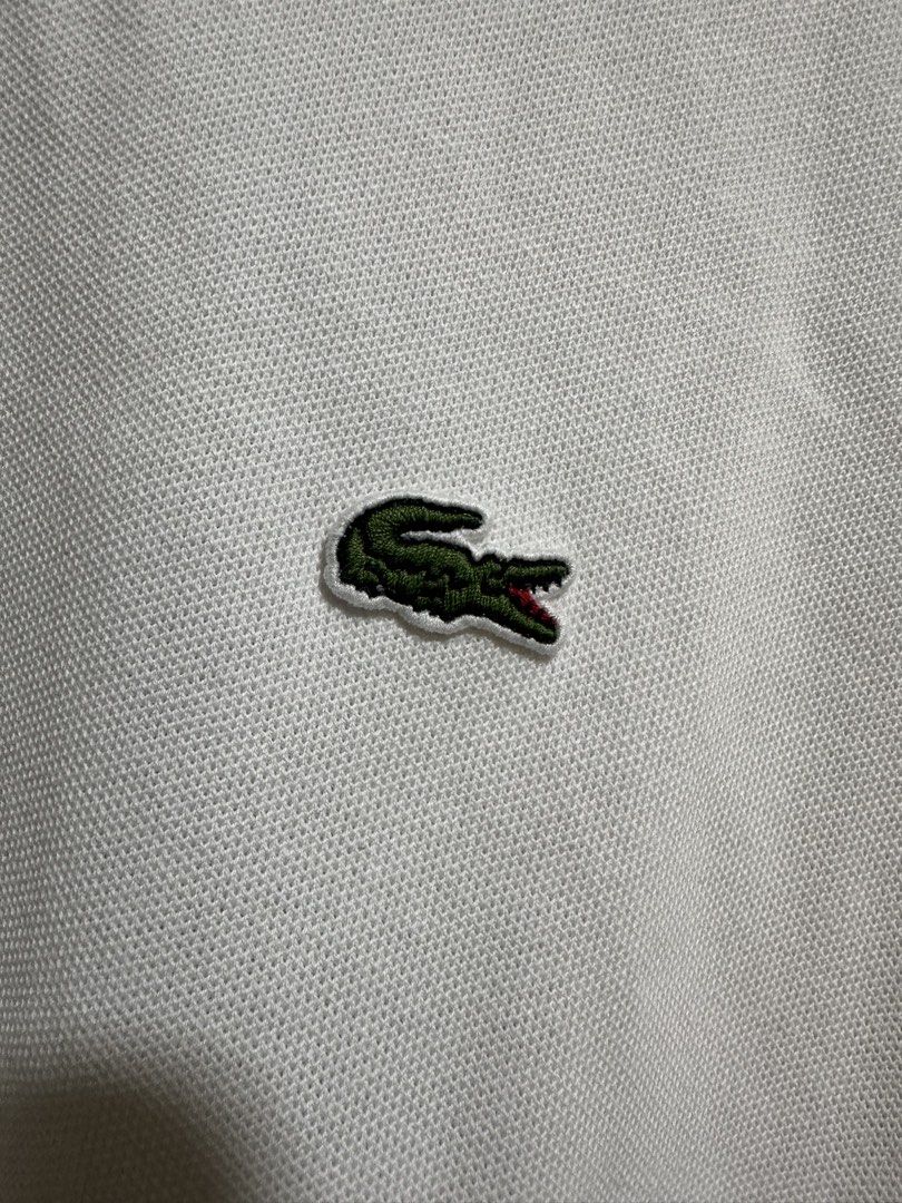 Orig Lacoste Polo shirt (Category: Tshirts & Polo Shirts ) located in Pasig City. Submitted by trust_dailyph (Listing ID 1461720785, Image 3). Description: Preloved Original Lacoste Polo shirt Size : Large on tag Dimes: 19.5x 27 Loc: Pasig Pass sa kwento and low ballers✌️.