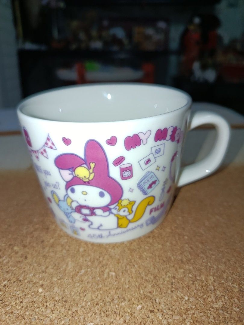 Original My melody sanrio coffee mug (Category: Coffee & Tea Tableware) located in Quezon City. Submitted by kristal68 (Listing ID 1461631990, Image 2). Description: .