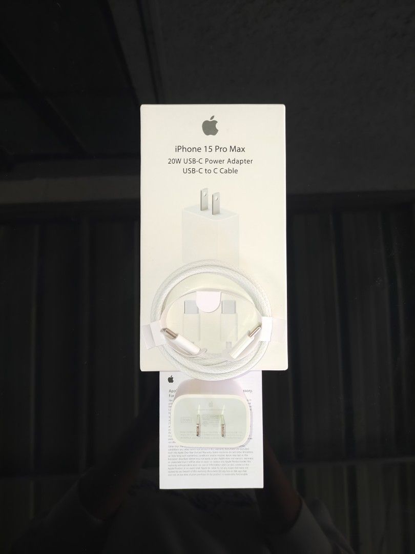 Power Adapter w/ Braided Cable C to C (SET ONLY) (Category: Chargers & Cables) located in Bacoor. Submitted by istocksphhh (Listing ID 1461602620, Image 1). Description: Power Adapter w/ Braided Cable C to C (SET ONLY) Brand-new, No issue, Ready to use, Original, Can ship nationwide, 20W, USB-C to, Fast charging, Pass for low offer respect each other time. Mode of delivery: READY TO SHIP ANYTIME Within the day lalamove (sf may differ sa layo ng l