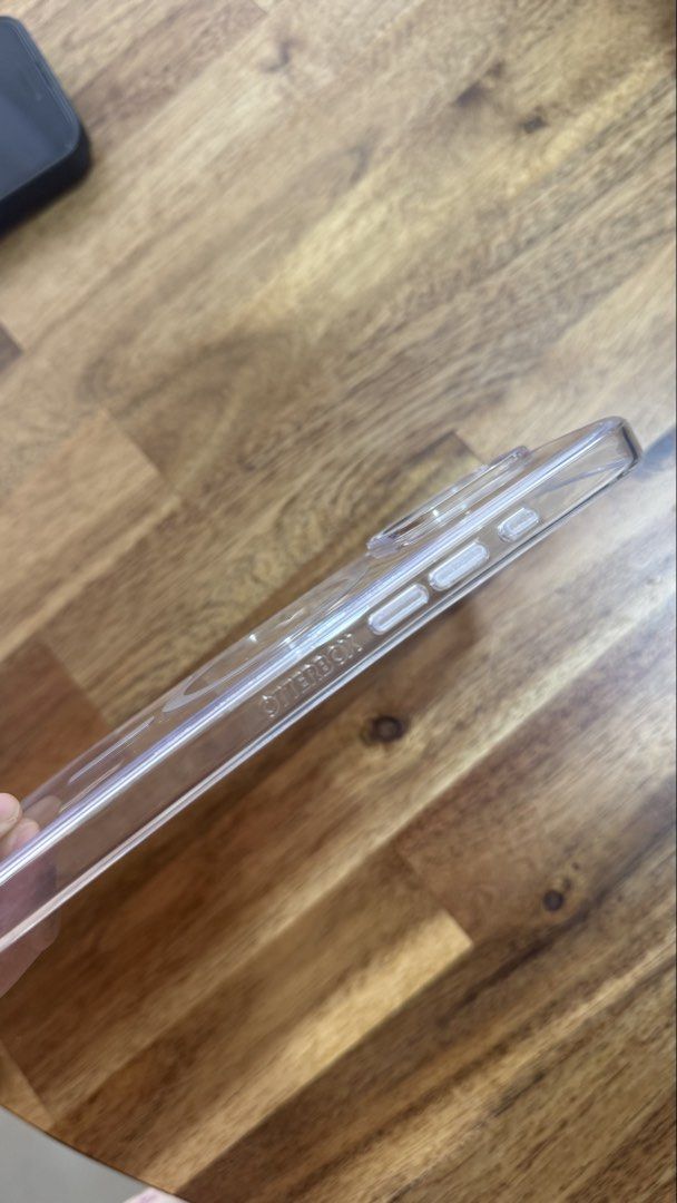 Otterbox Clear Case for Iphone 16 Pro Max (Category: Cases & Sleeves) located in Pasig City. Submitted by djddmd (Listing ID 1461571343, Image 2). Description: Taken out of the box only :) Bought in Popsocket Glorietta 4 Loc: Pasig MOP: BPI/Gcash MOD: Grab/Lalamove *sf shouldered by buyer.