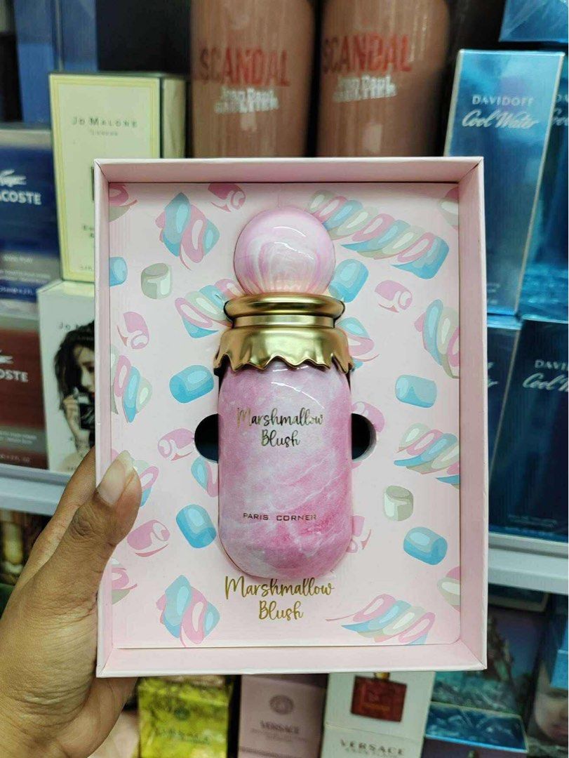 PARIS CORNER MARSHMALLOW BLUSH EDP | PREMIUM QUALITY (Category: Fragrance & Deodorants) located in Quezon City. Submitted by embere_shop (Listing ID 1461797846, Image 2). Description: 📌 Perfect for yourself or as a gift! ✨ Whether you’re treating yourself or looking for a gift for birthdays and any special occasion, this is a great choice. 💗 The scent is very close to 0G and long-lasting, perfect if you want something that smells premium withou