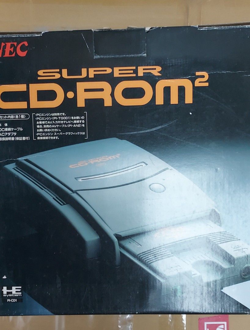 Pcengine super cd rom2 （分類：遊戲週邊商品）位於 Hong Kong。 由 minibusbus 提交（商品編號 1461160207，圖片 2）。簡介： Pcengine super cd rom2 玩到hu卡見圖，但是cd不能讀碟見圖, 盒說明書和主機，對號碼，完美主義者勿喜。