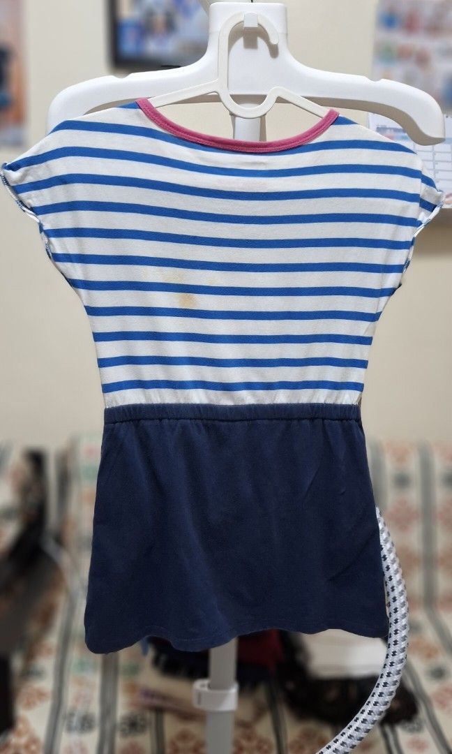 Peppa dress (Category: Babies & Kids Fashion) located in Quezon City. Submitted by thetetajabakes (Listing ID 1461619895, Image 2). Description: - preloved (minimal stain, please see photos ) - outgrown clothes - from HK gift sa anak ko - RFS : Decluttering.