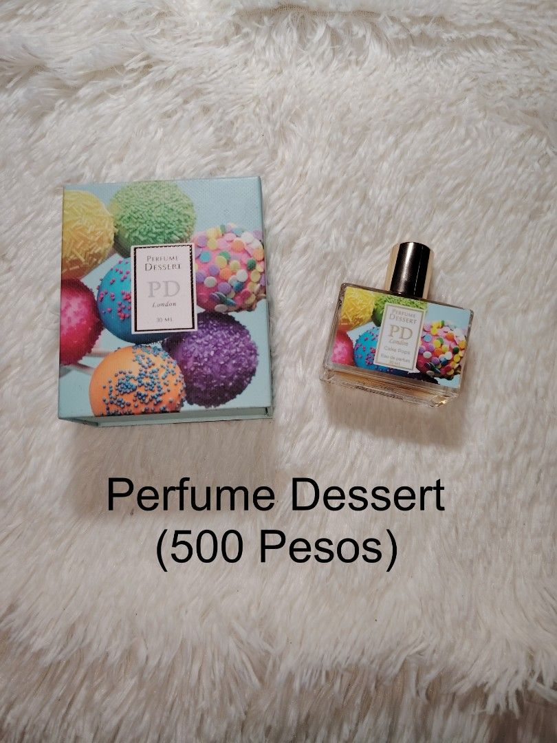 Perfume dessert (Category: Fragrance & Deodorants) located in Manila. Submitted by jhaymar_hernandez (Listing ID 1461623847, Image 1). Description: Perfume dessert 500 Pesos nalang! Location Cogeo Gate 2 Antipolo City.
