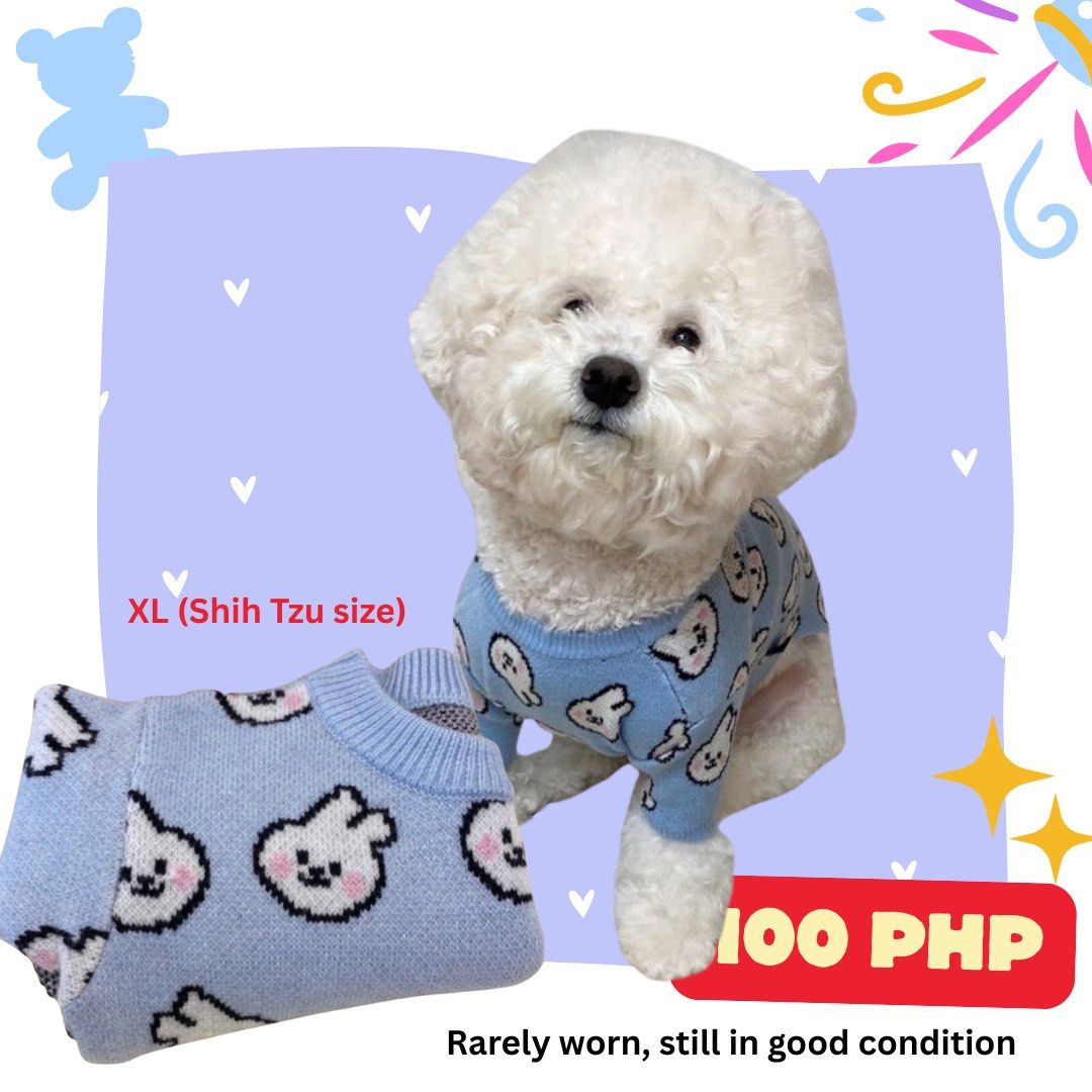 Pet Clothes - Shih Tzu Size (Category: Health & Grooming) located in Navotas City. Submitted by decluttering_ann (Listing ID 1461765634, Image 3). Description: .