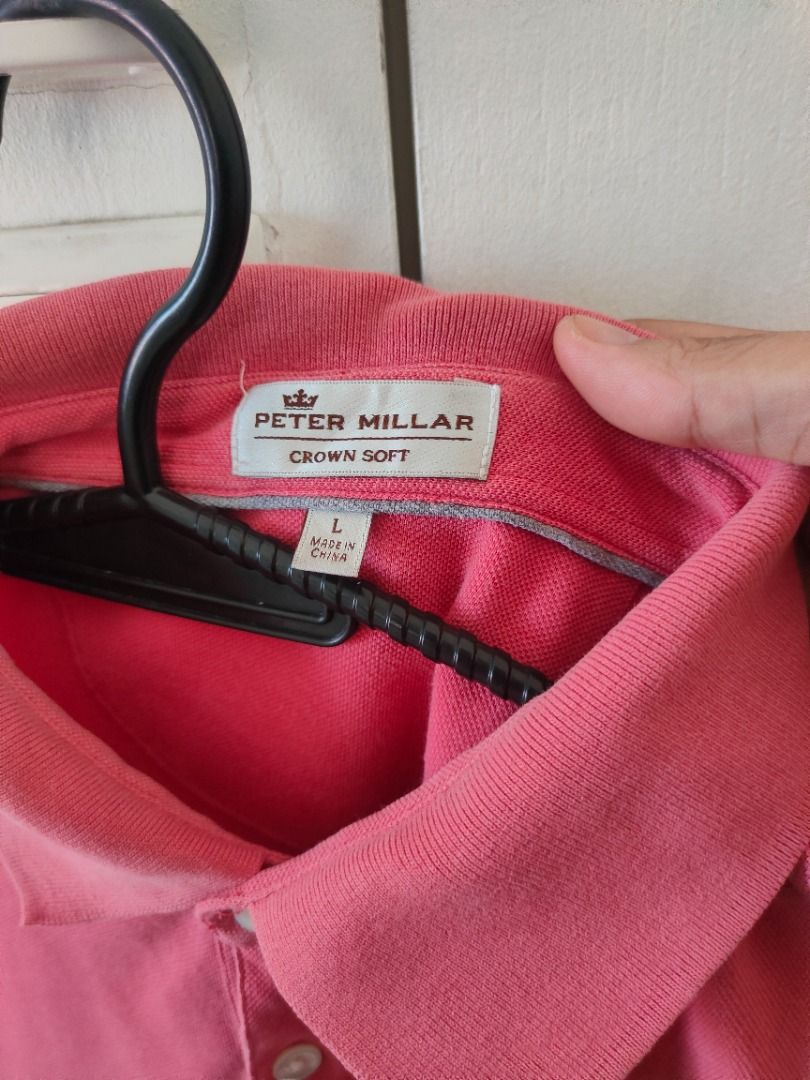 Peter Millar Polo shirt - Large (Category: Tshirts & Polo Shirts ) located in Dasmarinas. Submitted by acesteve (Listing ID 1461745009, Image 3). Description: Size in inches: 23 width 30 length No issues or alterations Loc: Dasma Cavite MOP: Gcash.