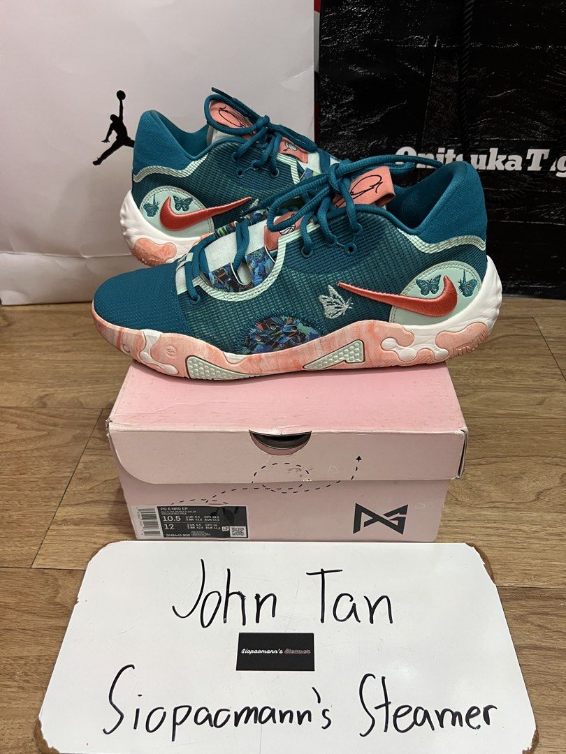 PG 6 Valentines (Category: Sneakers) located in Quezon City. Submitted by siopaomann (Listing ID 1461587091, Image 1). Description: Sale only PG6 Valentines Size 10.5 Condition: 8.5/10 6,000 Message for purchase and condition pics Quezon City Location Near LRT 2 Anonas Station.