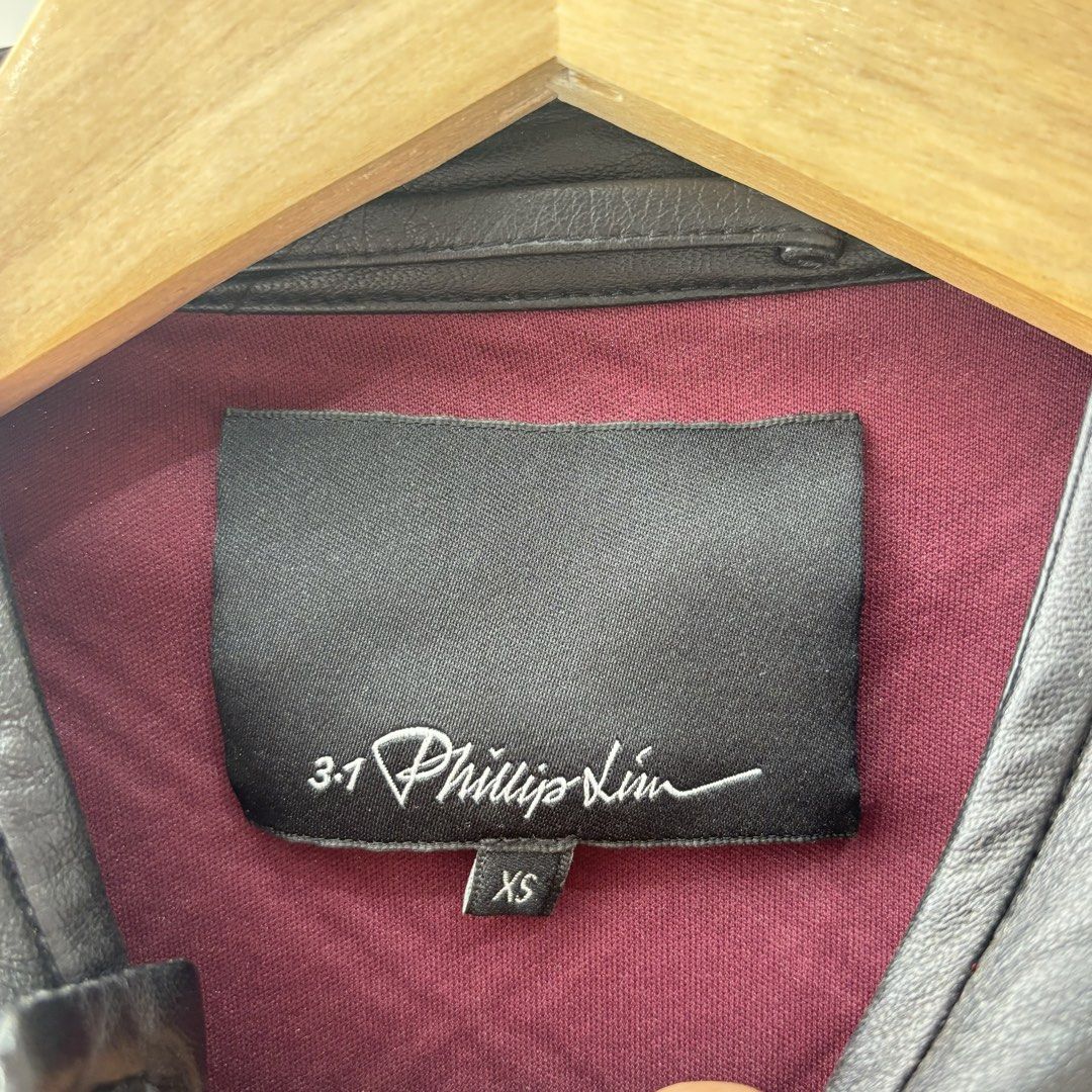 Phillip Lim Biker leather jacket (Category: Coats, Jackets and Outerwear) located in Bambang. Submitted by heats777 (Listing ID 1461692268, Image 3). Description: Excellent condition No issue Size: XS.