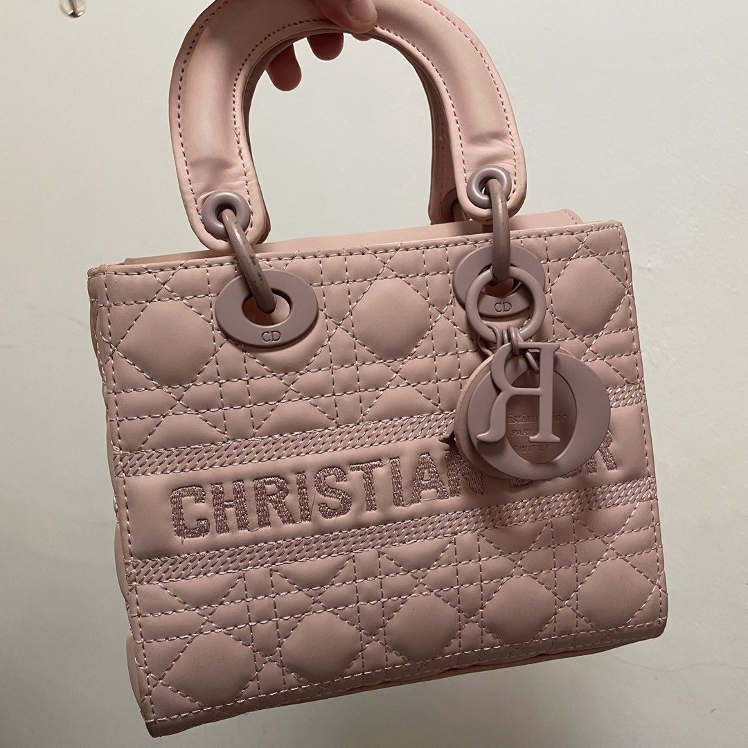 Pink Dior Hand Bag (Category: Luxury Bags & Wallets) located in Legazpi City. Submitted by dalh.vintages (Listing ID 1461718822, Image 1). Description: Original Dior from Paris.. Once used, only displayed. Need funds for school.