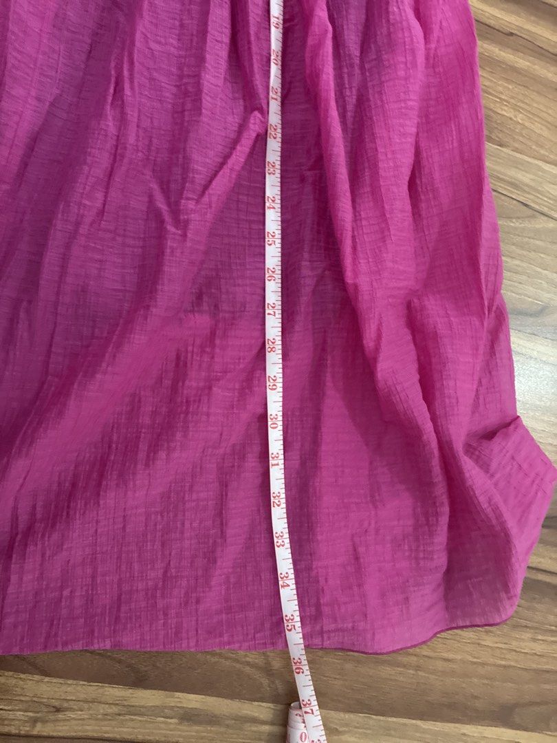 Pink Pleated Maxi Skirt (Category: Skirts) located in Pasig City. Submitted by slr1949 (Listing ID 1461568121, Image 3). Description: - Flowy pink maxi skirt - Comfortable elasticated waistband - All-around pleated design - Versatile for casual or dressed-up looks.