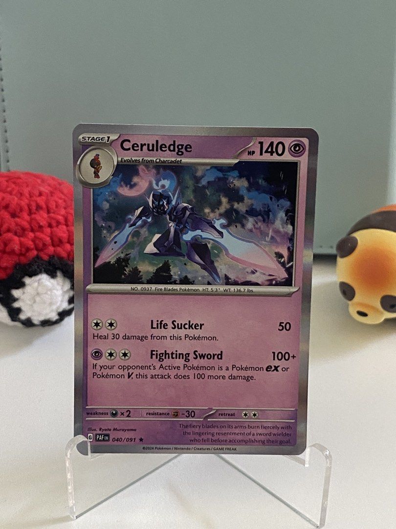 Pokemon Cards (Category: Raw Singles) located in Dasmarinas. Submitted by closetcleanser_ (Listing ID 1461614951, Image 3). Description: Selling a collection of Pokemon cards. Includes Charmander, Paldean Wooper, Ceruledge, Maractus, and Sutchumushi. Perfect for any Pokemon fan or collector. Charmander- 40 Blipbug- 50 Ceruledge- 30 Wooper- 15 Maractus- 15 Ralts- 20 Chimecho- 25 Kirlia- 20 Numel- 20 Cottonee- 20.