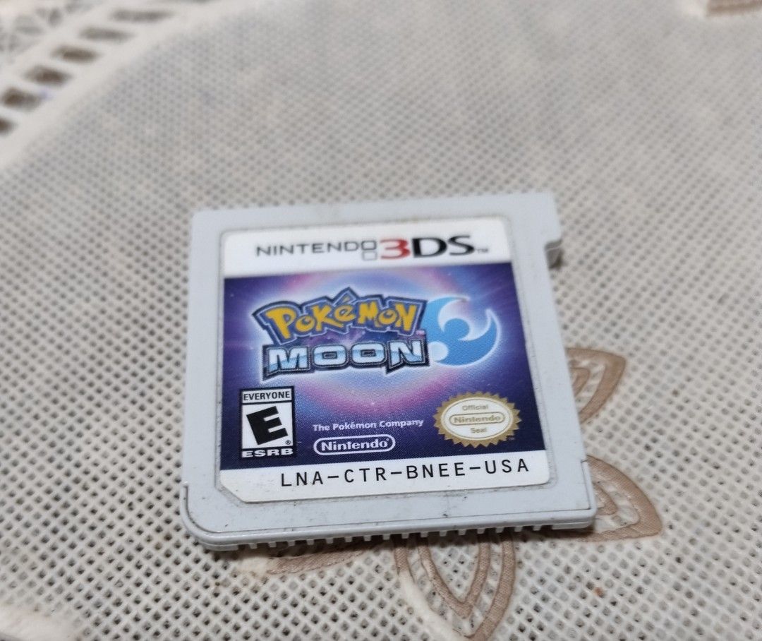 pokemon moon 3ds usa region (Category: Nintendo) located in Manila. Submitted by cruzivanpatrick (Listing ID 1461618394, Image 3). Description: pokemon moon usa region cart only and toys free padala nlng 3ds po wala ako testingan eh lrt 1 abad santos station macdonalds para matest sa loob ng macdo salamat.