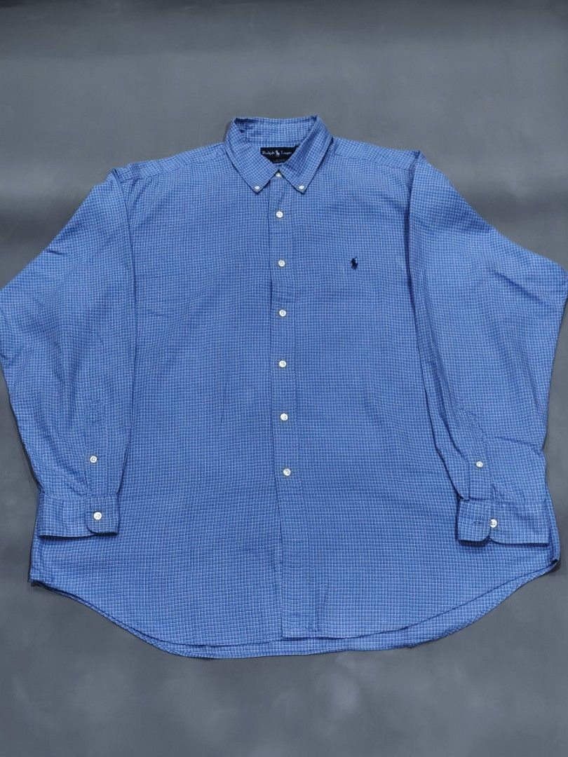 Polo Ralph Lauren Classic Fit Micro-Check (Category: Tshirts & Polo Shirts ) located in Naga. Submitted by makuri_4400 (Listing ID 1461737605, Image 1). Description: Price - 750 ‎ ‎Size - XL - 2XL ‎Length - 34 ‎Width - 29 ‎Shoulder - 22 ‎Sleeve - 23 ‎Condition - 8.5/10 ‎Color rate - 8/10 ‎Issue - Minimal Fading and Stain ‎.