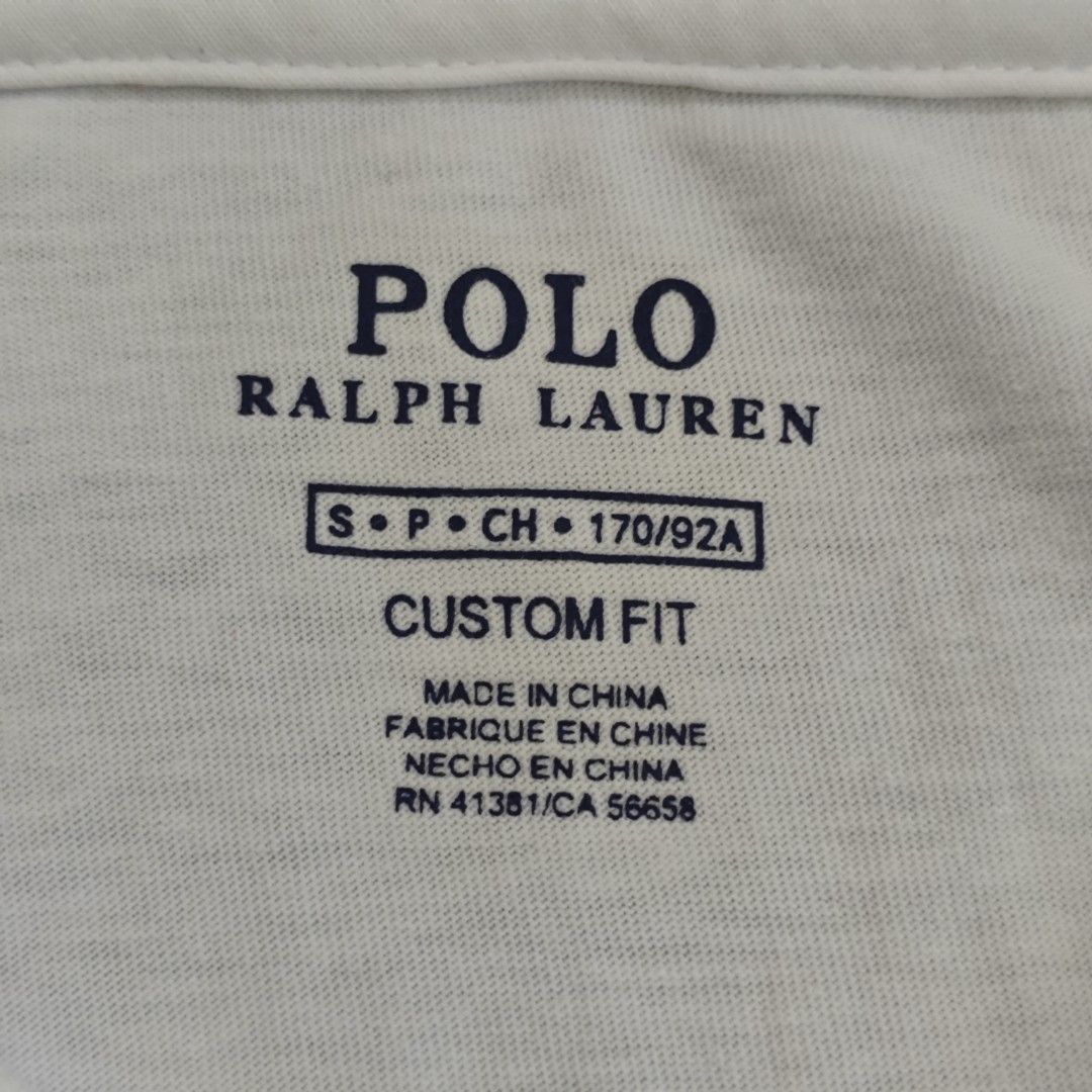 Polo Ralph Lauren White Long Sleeve (Category: Tshirts & Polo Shirts ) located in Ipil. Submitted by ajthriftfinds (Listing ID 1461686319, Image 3). Description: - Dimes: 19x26 - As new condition - No issue - Brand: Polo Ralph Lauren - Features iconic navy pony logo on chest - Crew neck - Long sleeves - Versatile for layering or wearing on its own.