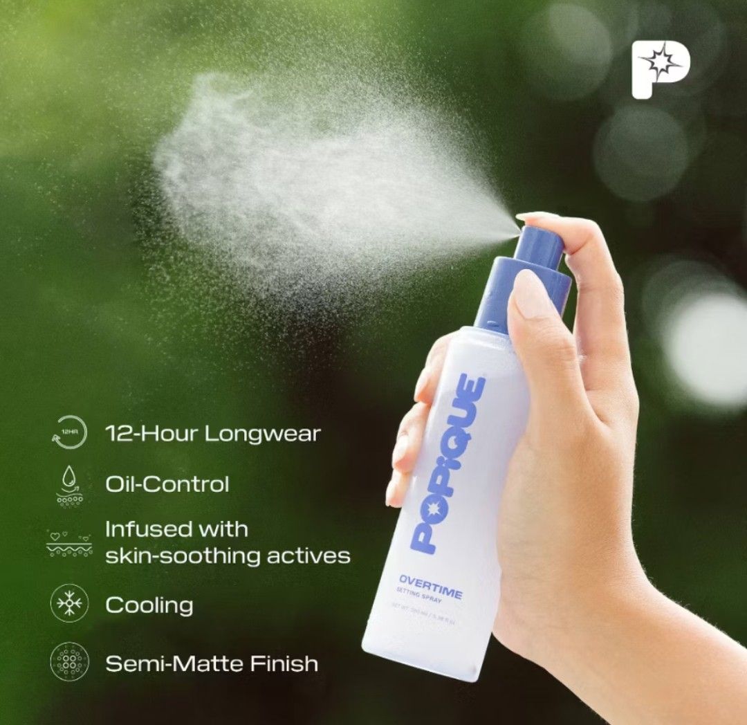 popique setting spray (Category: Makeup) located in Manila. Submitted by sh4ng (Listing ID 1461741646, Image 3). Description: 2pcs available ‼️ ₱280 EACH ‼️.