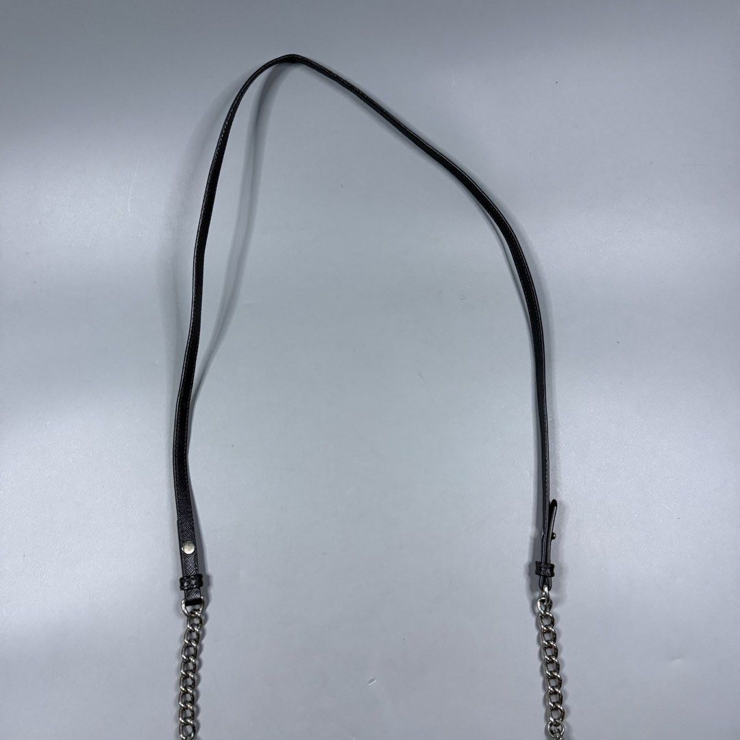 Prada - Black Tessuto Nylon Pushlock Chain Flap Bag (Category: Luxury Bags & Wallets) located in Paranaque City. Submitted by millennial_goodz (Listing ID 1461769887, Image 3). Description: WTS Prada - Black Tessuto Nylon Pushlock Chain Flap Bag Small size Can fit wallet and iPhone Pro Max's Rank AB Slight signs of usage Quilted nylon design (iconic on Prada's) DM.