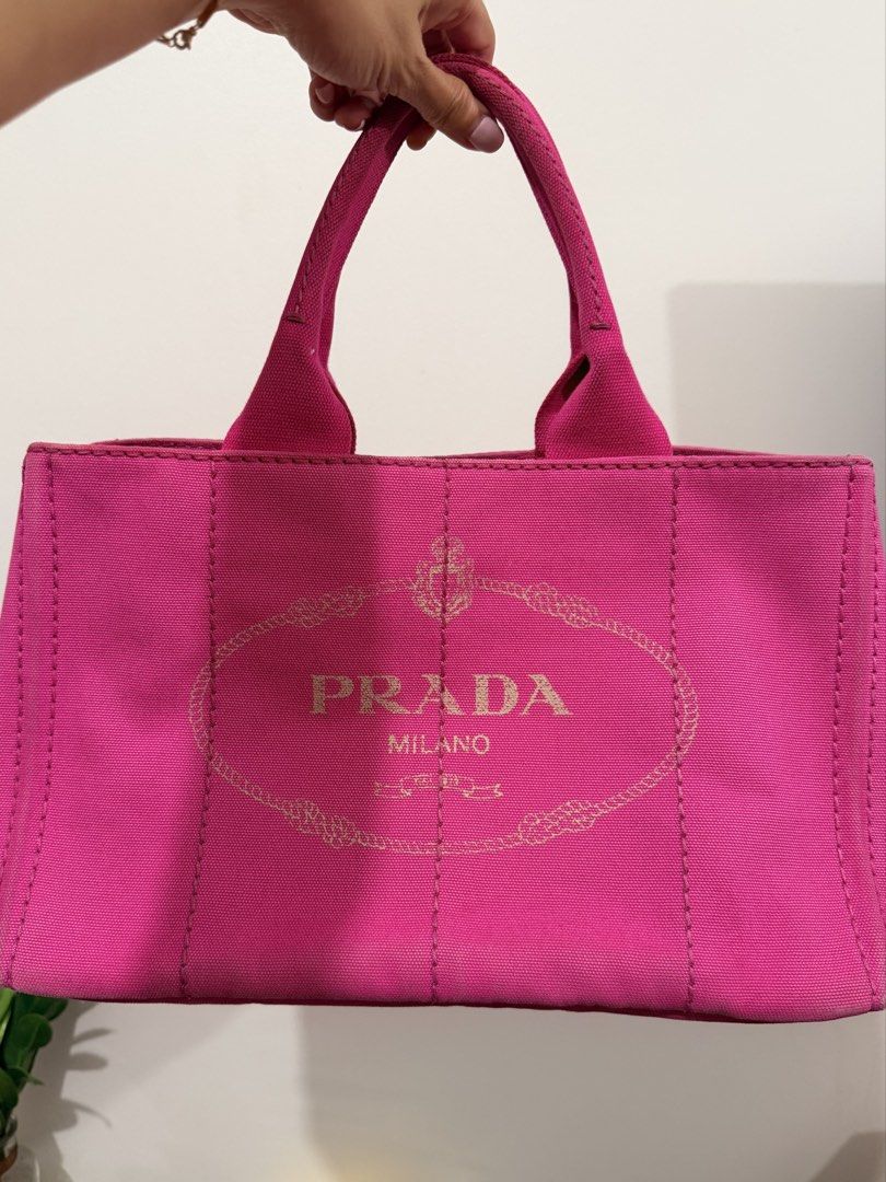 Prada Canapa bag (Category: Luxury Bags & Wallets) located in Antipolo. Submitted by starstyleph (Listing ID 1461739124, Image 1). Description: Fast break sale! Need funds No inclusions Shipping from Kapitolyo Pasig.