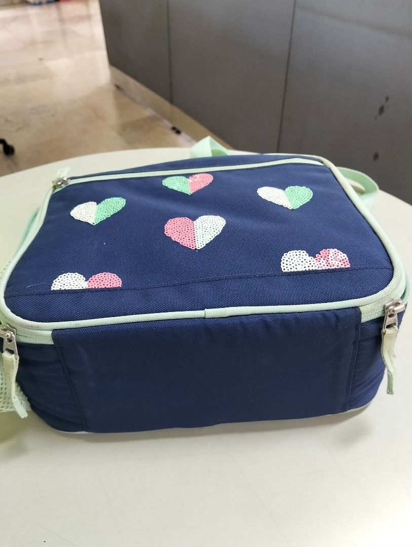 Preloved Insulated Lunch Bag with Heart Sequins (Category: Beach Bags) located in Binan City. Submitted by croti_by_juliechi (Listing ID 1461569415, Image 3). Description: FOR SALE: Preloved Insulated Lunch Bag with Heart Sequins Php250 PM for additional photo Location/Pick-up: BCPI (Best Chemicals & Plastics, Inc.) PTC, Brgy. Maduya, Carmona, Cavite Mon–Fri, 8AM–4PM (except sat-sun-holiday) https://share.google/0cKZAqs30x1qJmBOr Delivery: Lalamo