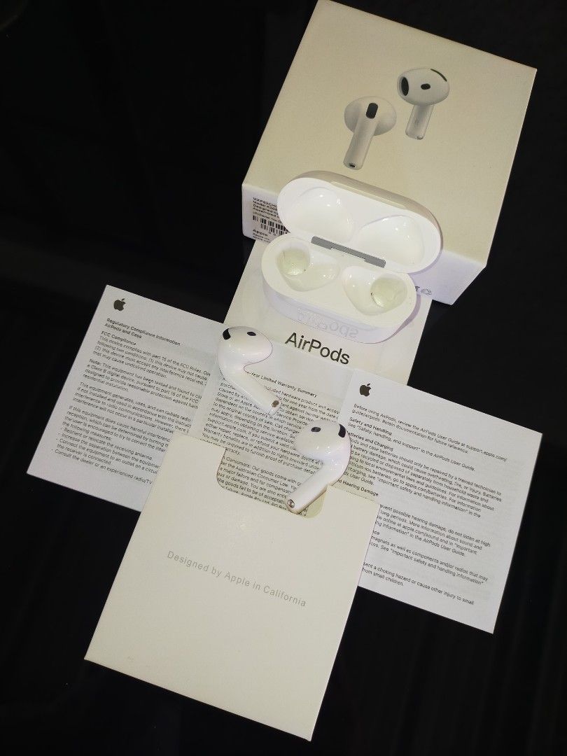 Premium Top-Graded Airpods 4th Generation (USB-C) (Category: Earphones) located in Bacoor. Submitted by istocksphhh (Listing ID 1461605043, Image 2). Description: (iStocks) Premium Top-Graded Airpods 4th Generation (USB-C) Top-Graded, New, No issue, Ready to use, All features are working, Pass for low-ball respect each other time, Open for Video or VC for assurance, Wag nakawin ang photo if not Reseller or Wholesaler. If ano po ang nasa picture a