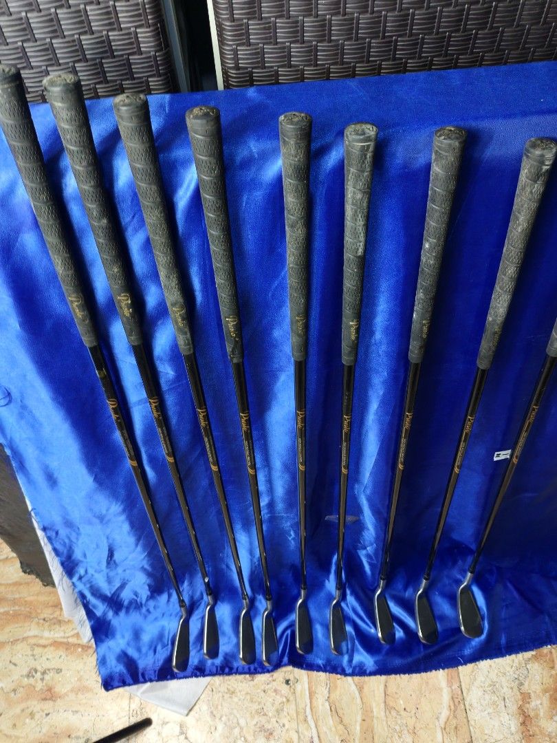 Presto midsize cavity back iron set (Category: Golf) located in Manila. Submitted by meiyeon2 (Listing ID 1461624508, Image 3). Description: graphite shaft r flex in decent condition...