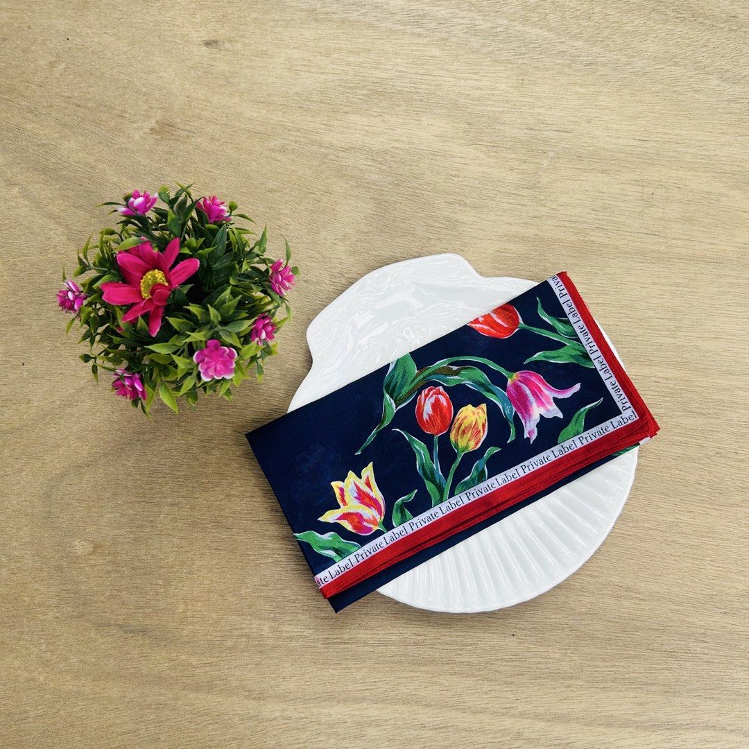 Private Label Floral Handkerchief (Category: Handkerchief & Pocket Squares) located in Naga. Submitted by hankies.collection9 (Listing ID 1461570610, Image 2). Description: .