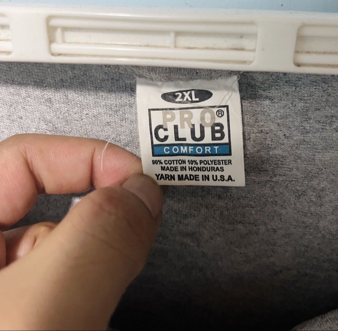 Pro Club Tank Top (Category: Tshirts & Polo Shirts ) located in Navotas City. Submitted by y2kikaystuff (Listing ID 1461778665, Image 3). Description: Pro Club Tank Top Size 2XL Dimension: 25W 31L No issue Can pass as new 250 only Pm me. .