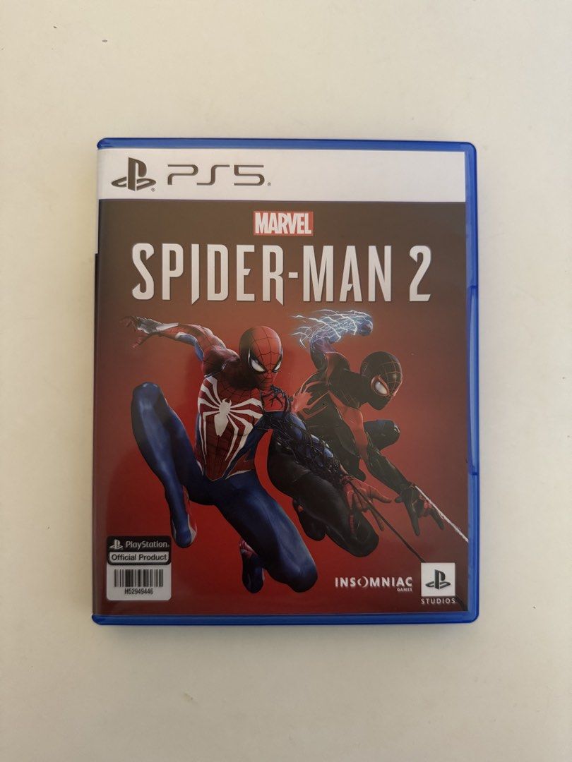 PS5 Marvel Spiderman 2 (Category: PlayStation) located in Las Pinas. Submitted by zsauwu (Listing ID 1461593941, Image 1). Description: .