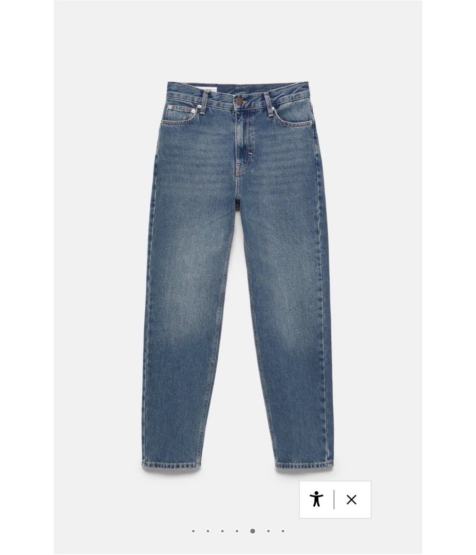 Pull and Bear Mom Jeans (Category: Jeans) located in Manila. Submitted by anniellecyreen (Listing ID 1461653298, Image 3). Description: pull and bear mom jeans -size 22 us / 32 eur -rfs: di na kasya -negotiable .